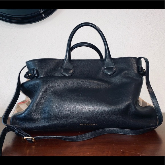 burberry large banner tote